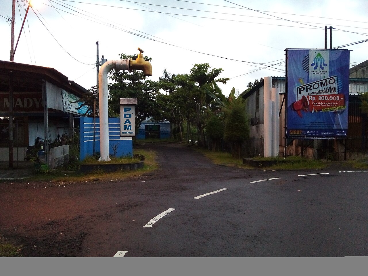 Kantor PDAM bangka